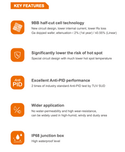 Load image into Gallery viewer, TALESUN BISTAR 360W MONO PERC FULL BLACK